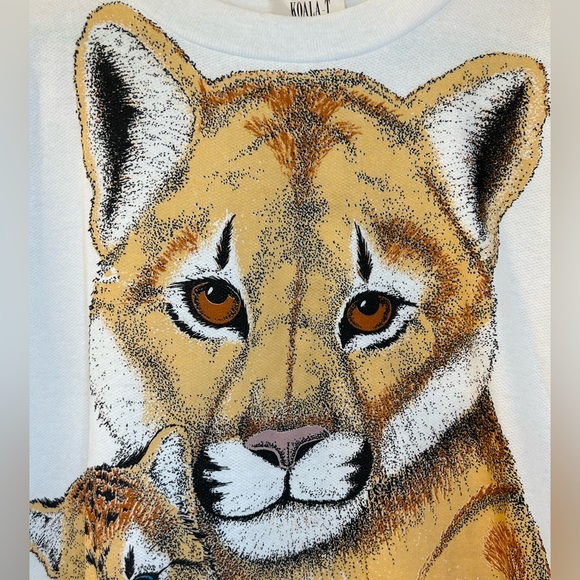 New with Tags vintage cougar and cubs sweater, made in Canada, XL - Picture 2 of 5